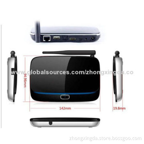 8GB NAND Flash Google's Android 4.2 TV Box, RK3188 28nm Cortex-A9 Quad-core